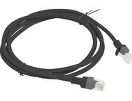 Кабели и Адаптери Lanberg пач кабел CAT5E 2 m Black