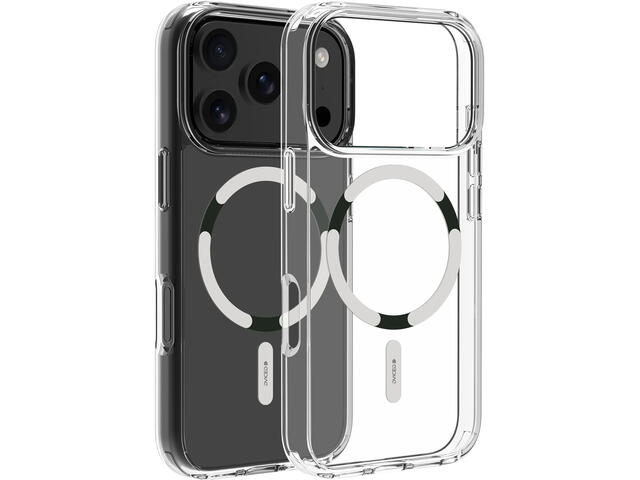 Калъфи Dviced MagSafe iPhone 17 Pro clear case - White