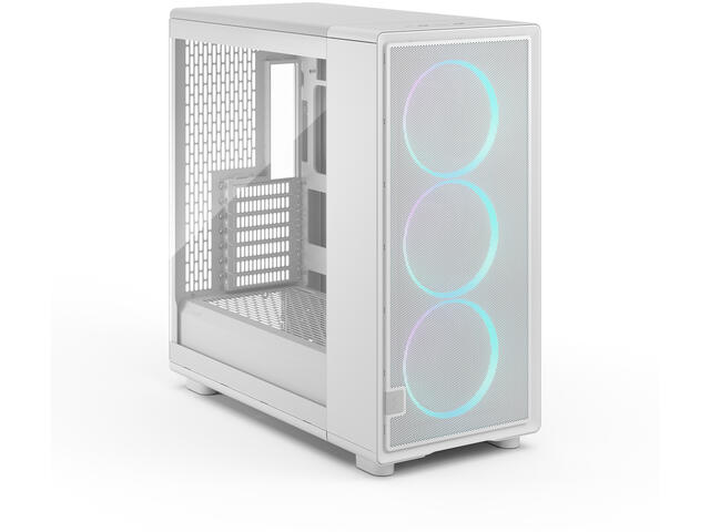 Кутии Fractal Design Epoch White TG RGB XL Light