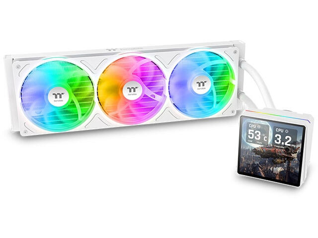 Охладители Thermaltake TH360 V3 Ultra ARGB Sync Snow