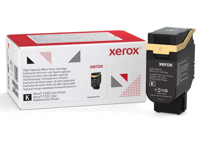 Консумативи Xerox High Capacity Toner Cartridge C320/C325, Black 