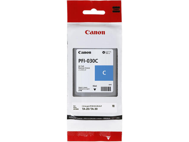 Консумативи Canon PFI-030, Cyan