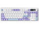 Клавиатури Ajazz AK980 V2 - (English US), Purple, White