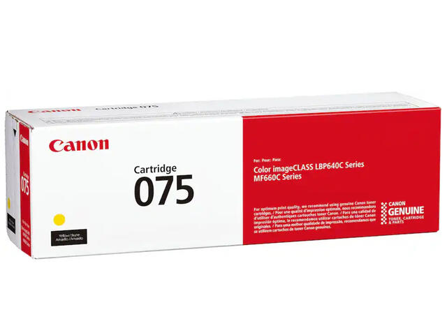 Консумативи Canon CRG-075, Yellow