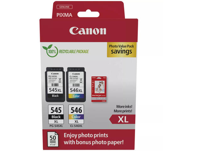 Консумативи Canon PG-545XL/CL-546XL PVP