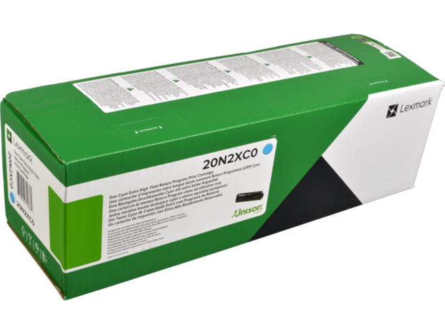 Консумативи Lexmark 20N2XC0, Cyan