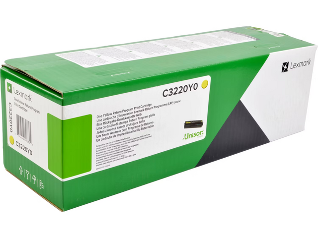 Консумативи Lexmark C3220Y0 C/MC3224, Yellow Return Program