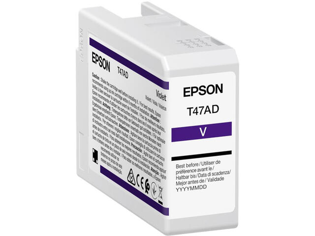 Консумативи Epson UltraChrome Pro 10 T47AD, Violet