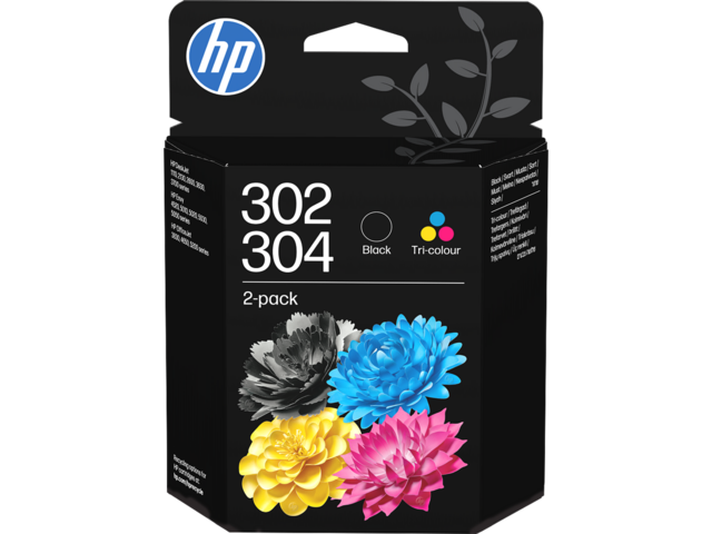 Консумативи HP 302/304, Tri-color/Black