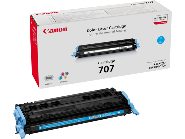 Консумативи Canon 707, Cyan