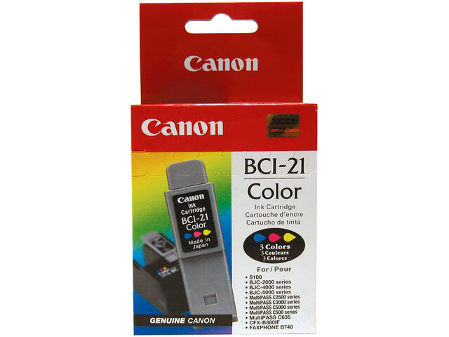 Консумативи Canon BCI-21C, Color