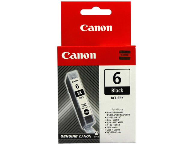 Консумативи Canon BCI-6BK, Black