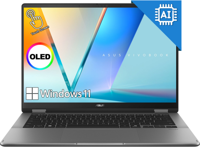 Лаптопи ASUS Vivobook 14 Flip TP3407SA-SG155WNA