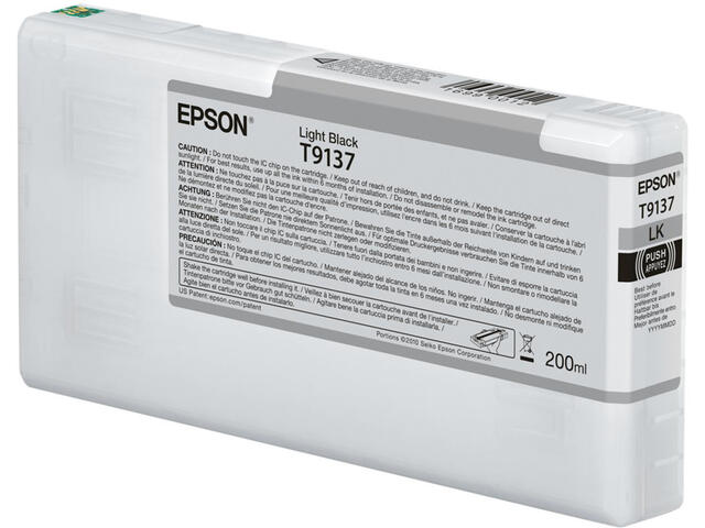 Консумативи Epson UltraChrome HDR T9137, Light Black
