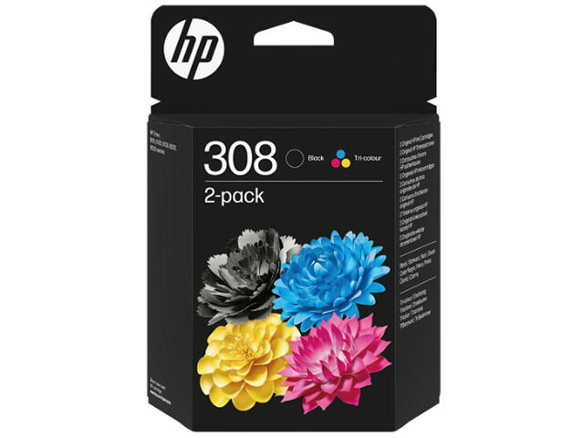 Консумативи HP 308, Black /Tri-color (Комплект от 2)