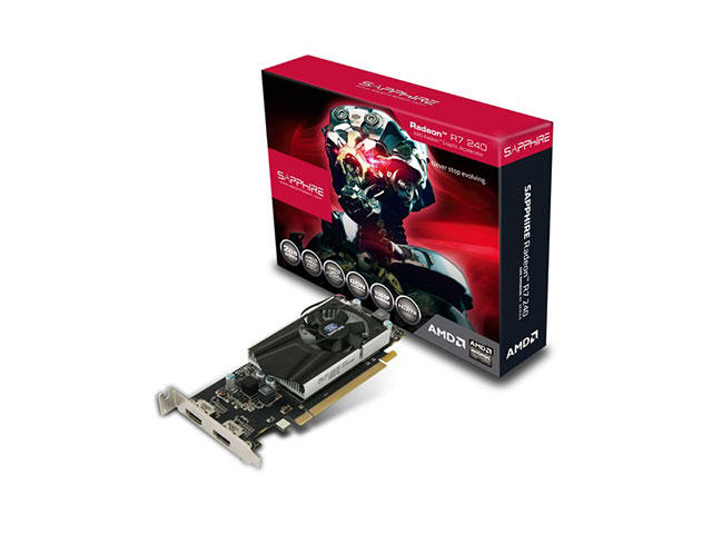 Видео карти SAPPHIRE R7 240 2GB DDR3 LOW PROFILE