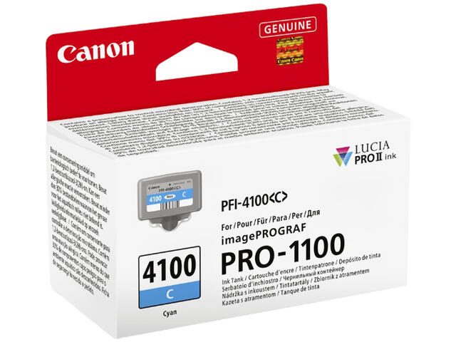 Консумативи Canon PFI-4100, Cyan