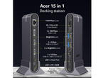 Докинг станции Acer Universal Docking Station 15in1 Type-C