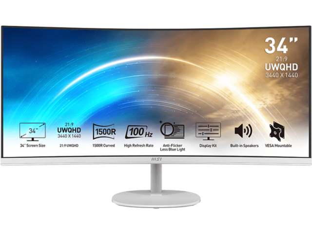 Монитори MSI PRO MP341CQW V1