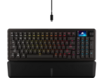 Клавиатури CORSAIR VANGUARD 96 Mechanical Gaming Keyboard, Backlit RGB LED, CORSAIR MLX Plasma, Black, Black PBT DS Keycaps