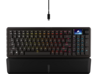 Клавиатури CORSAIR VANGUARD 96 Wireless Mechanical Gaming Keyboard, Backlit RGB LED, CORSAIR MLX Plasma, Black, Black PBT DS Keycaps