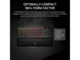 Клавиатури CORSAIR VANGUARD 96 Wireless Mechanical Gaming Keyboard, Backlit RGB LED, CORSAIR MLX Plasma, Black, Black PBT DS Keycaps