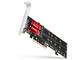Кабели и Адаптери AXAGON PCEM2-ND PCI-E 16x - M.2 SSD NVMe