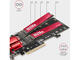 Кабели и Адаптери AXAGON PCEM2-ND PCI-E 16x - M.2 SSD NVMe