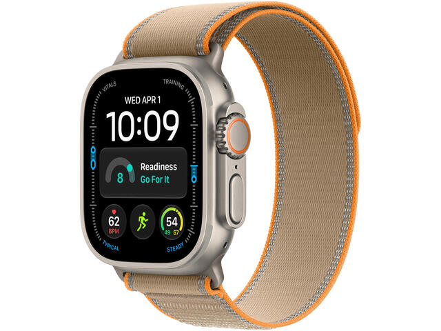 Смарт часовници Apple Watch Ultra 4 GPS + Cellular - Natural, Trail Loop, Sand, S/M