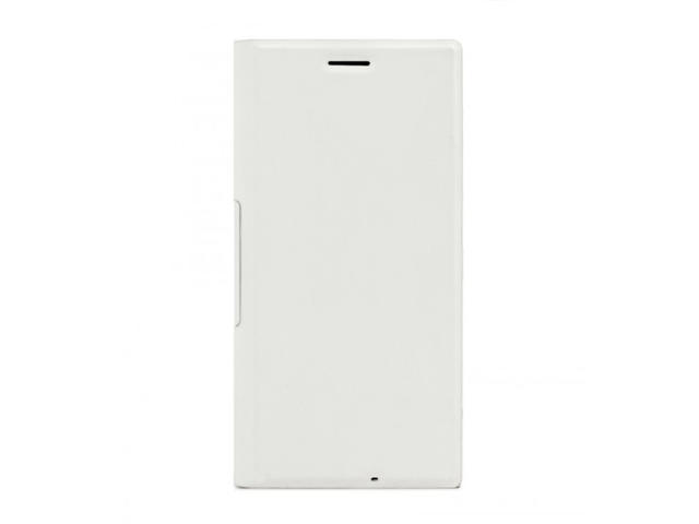 Калъфи Mozo Lumia 730/735 wallet T-bar phone case, бял