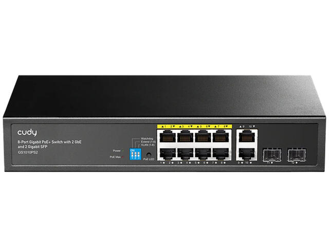 Мрежово оборудване Cudy GS1010PS2