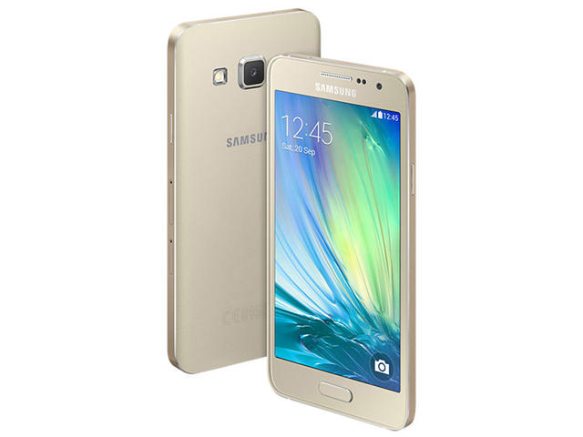 Смартфони Samsung Galaxy A3 (SM-A300F) 16GB, златист цвят