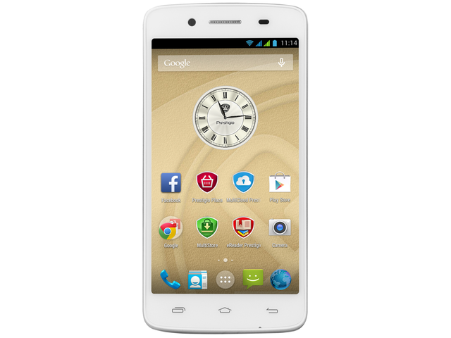 Смартфони Prestigio Multiphone 5507 DUO 8GB, бял цвят