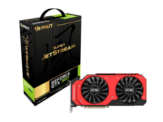 Видео карти Palit GeForce GTX 980 Super JetStream 4GB