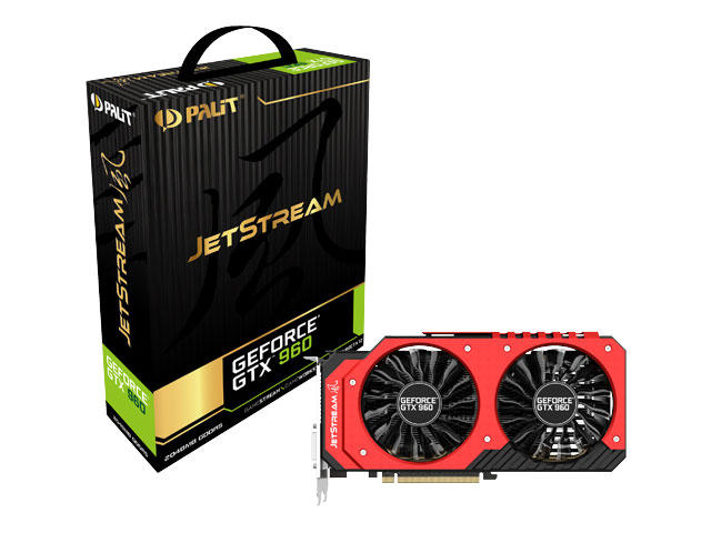 Видео карти PALIT GeForce GTX 960 JETSTREAM 2GB