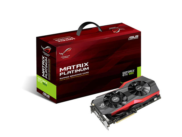 Видео карти ASUS GeForce MATRIX GTX 980 4GB GDDR5