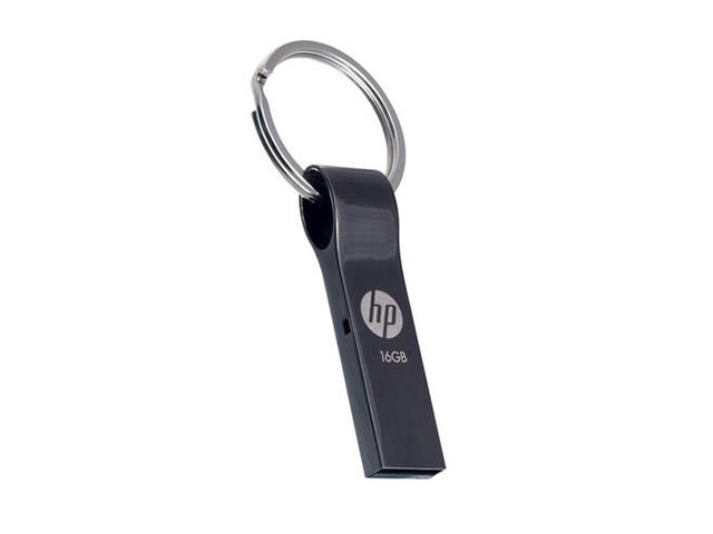 USB памети HP V285W 16GB USB 2.0 Metal Key Ring