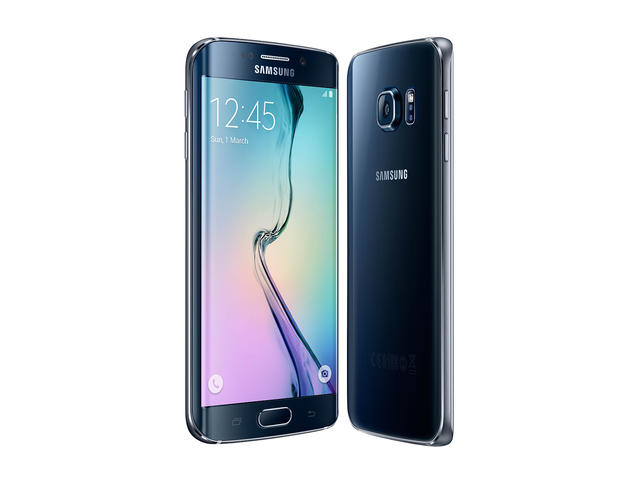 Смартфони Samsung Galaxy S6 edge (SM-G925F) 32GB, черен цвят, с нарушена опаковка