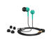 Слушалки Sennheiser CX 215, в зелено-черно