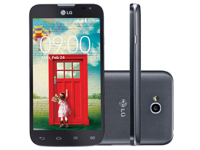 Смартфони LG L70 (D320N) 4GB, черен цвят