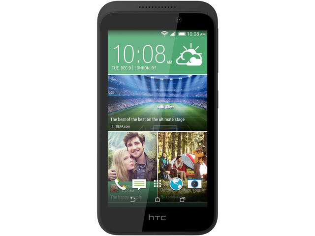 Смартфони HTC Desire 320 4GB, сив цвят