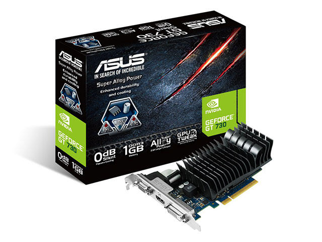 Видео карти ASUS GeForce GT 730 SL 1GB