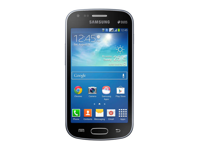 Смартфони Samsung Galaxy S Duos II GT-S7582 4GB, черен цвят