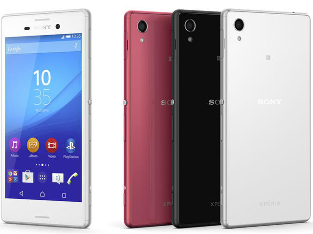 Смартфони Sony Xperia M4 Aqua 8GB, бял цвят, с нарушена опаковка