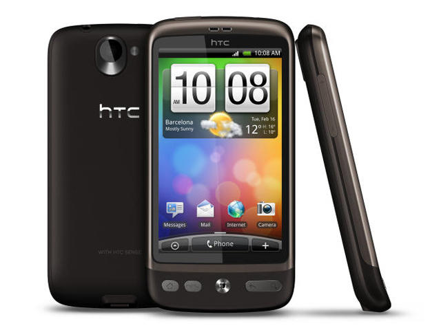 Смартфони HTC Desire Z 1.5GB, черен цвят