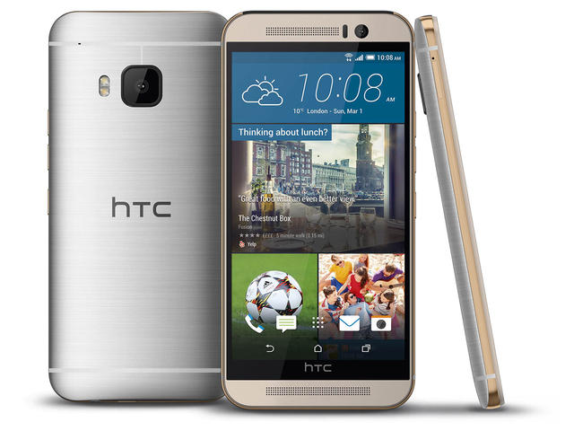 Смартфони HTC One M9 32GB, сребрист цвят