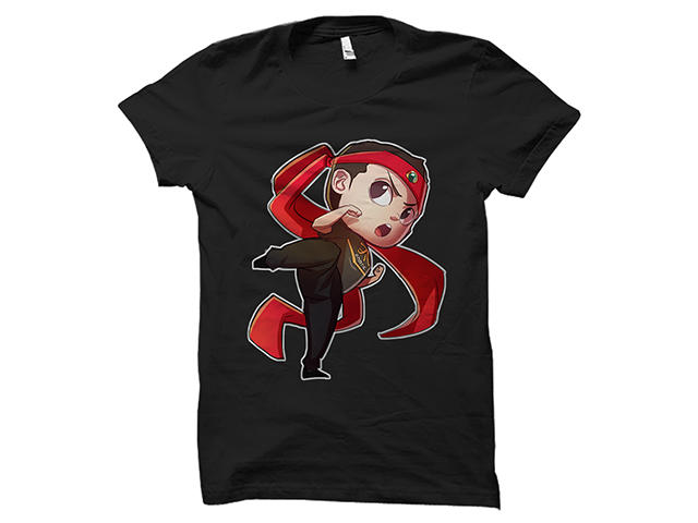 Облекло и аксесоари Fnatic Soaz cartoon black T-shirt размер L