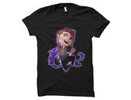 Облекло и аксесоари Fnatic Xpeke cartoon black T-shirt, размер L