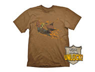 Облекло и аксесоари Gaya Entertainment DOTA 2 T-Shirt Batrider + Ingame Code