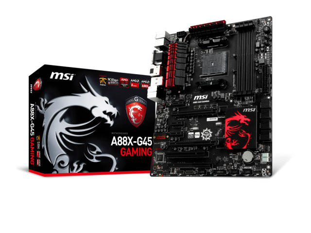 Дънни платки MSI A88X-G45 GAMING